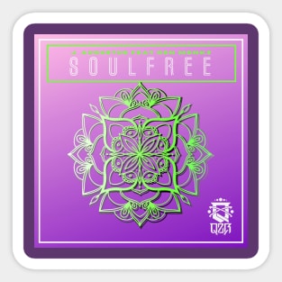 soul free artwork by j augustus feat Gen monkz Sticker